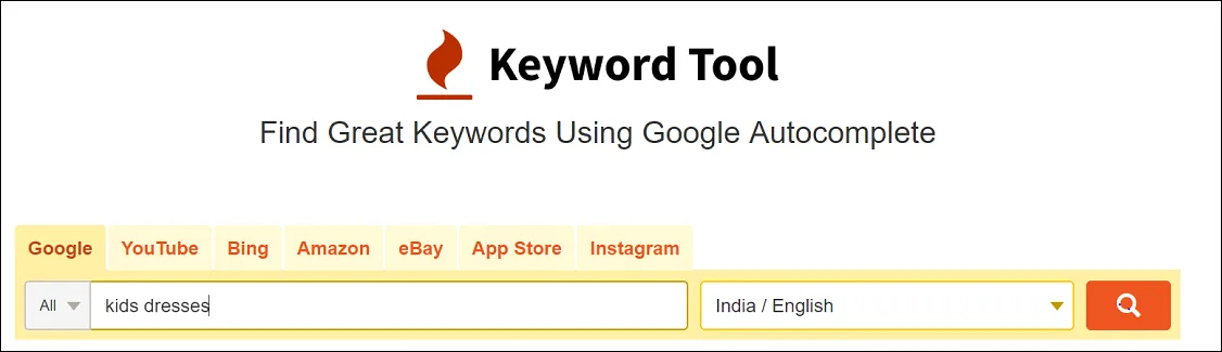 Keyword Research With KeywodTool.io