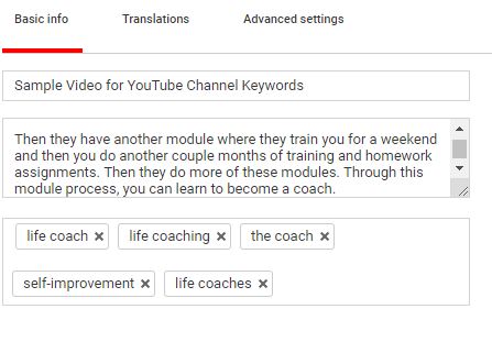 Youtube Channel Keywords Rank Your Videos Higher On Youtube Semscoop